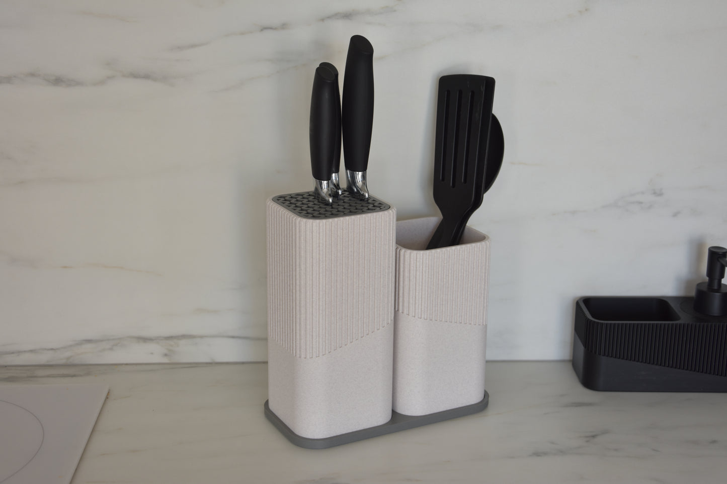 Bloco de Facas & Porta-Utensílios
