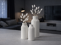 Coleção NORDÉ de vasos decorativos simples