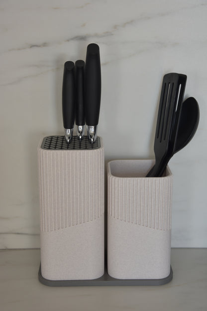 Bloco de Facas & Porta-Utensílios