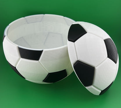 FootBowl – Tigela de Lanche de Futebol Fácil de Imprimir com Tampa