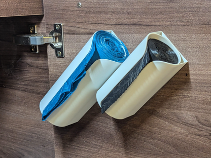 Suporte para Rolos de Saco de Lixo (Modo Vaso Verdadeiro)