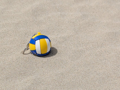 Chaveiro de Voleibol Multicolorido